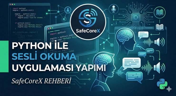 Python ile Sesli Okuma Uygulaması Yapımı
