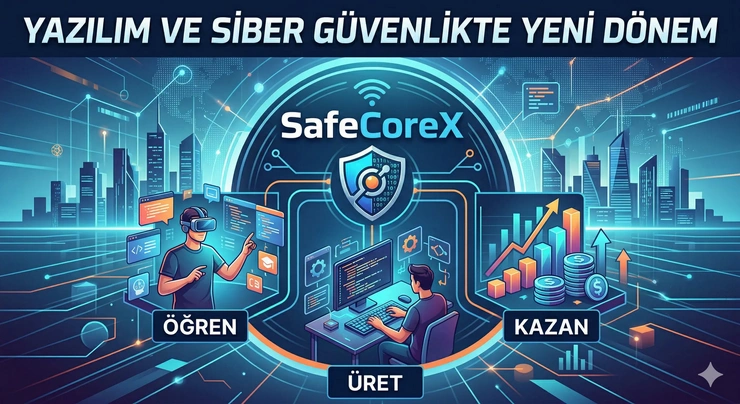 Yazılım ve Siber Güvenlikte Yeni Dönem SafeCoreX ile Öğren Üret Kazan