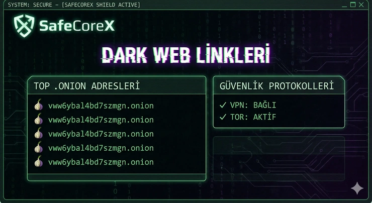 Deep Web Güvenli Linkler