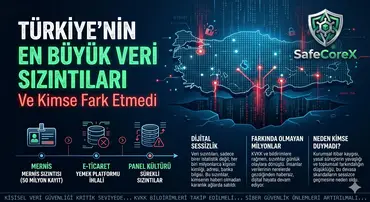 Türkiye'nin En Büyük Veri Sızıntıları — Ve Kimse Fark Etmedi