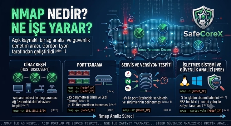 Nmap ile Yerel Ağ Analizi: Gerçek Bir Ağda Port ve Servis Keşfi