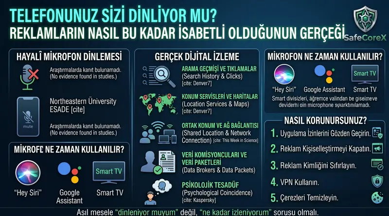 Telefonunuz Sizi Dinliyor Mu? Reklamların Nasıl Bu Kadar İsabetli Olduğunun Gerçeği...